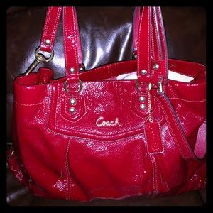 Cranberry red Coach